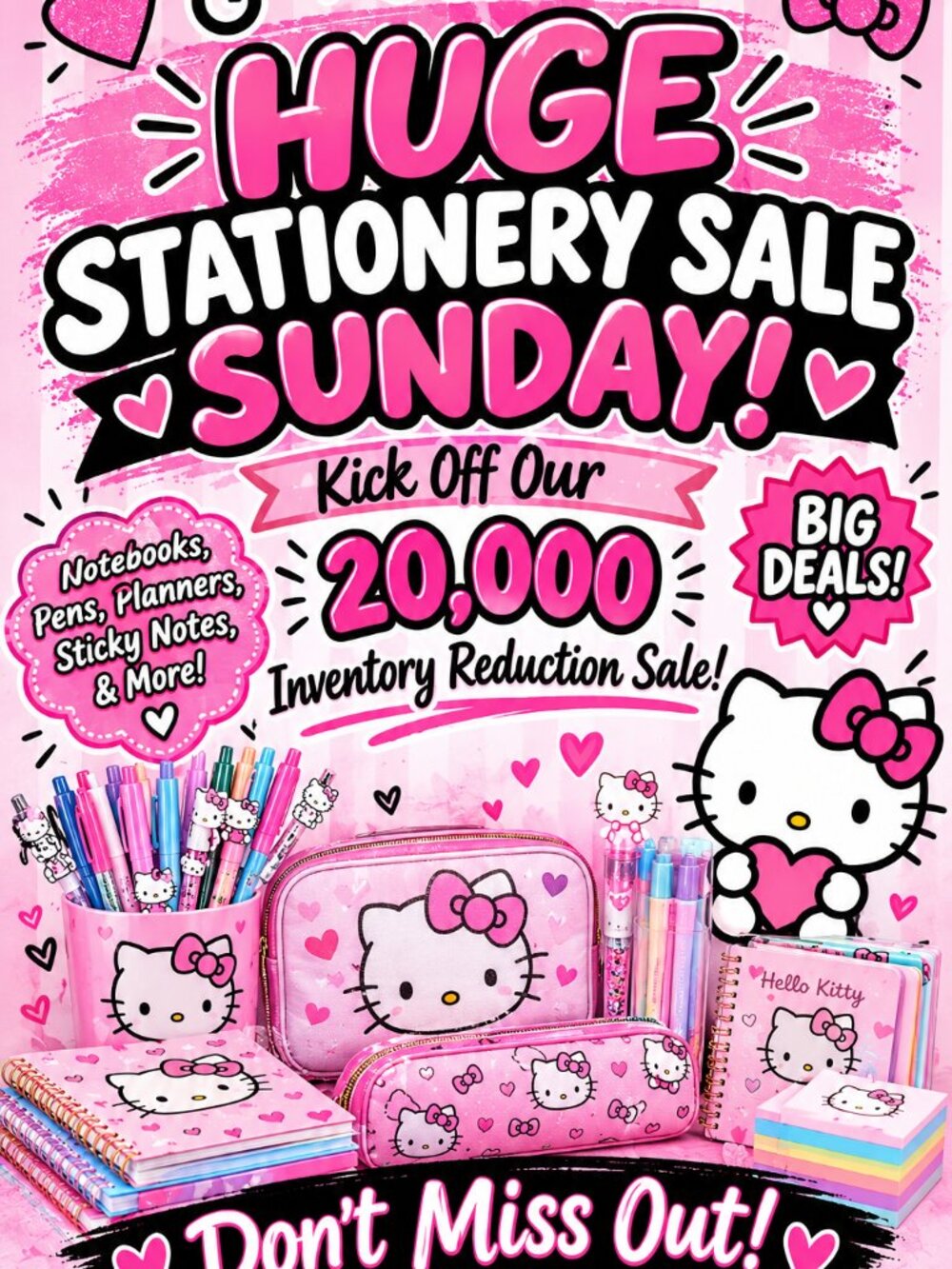 #1 Sprinkled Pink Claim** Show! Beadable pens & more! - Picture 1 of 15